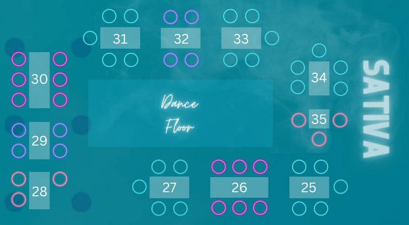 SATIVA ROOM - TABLES
