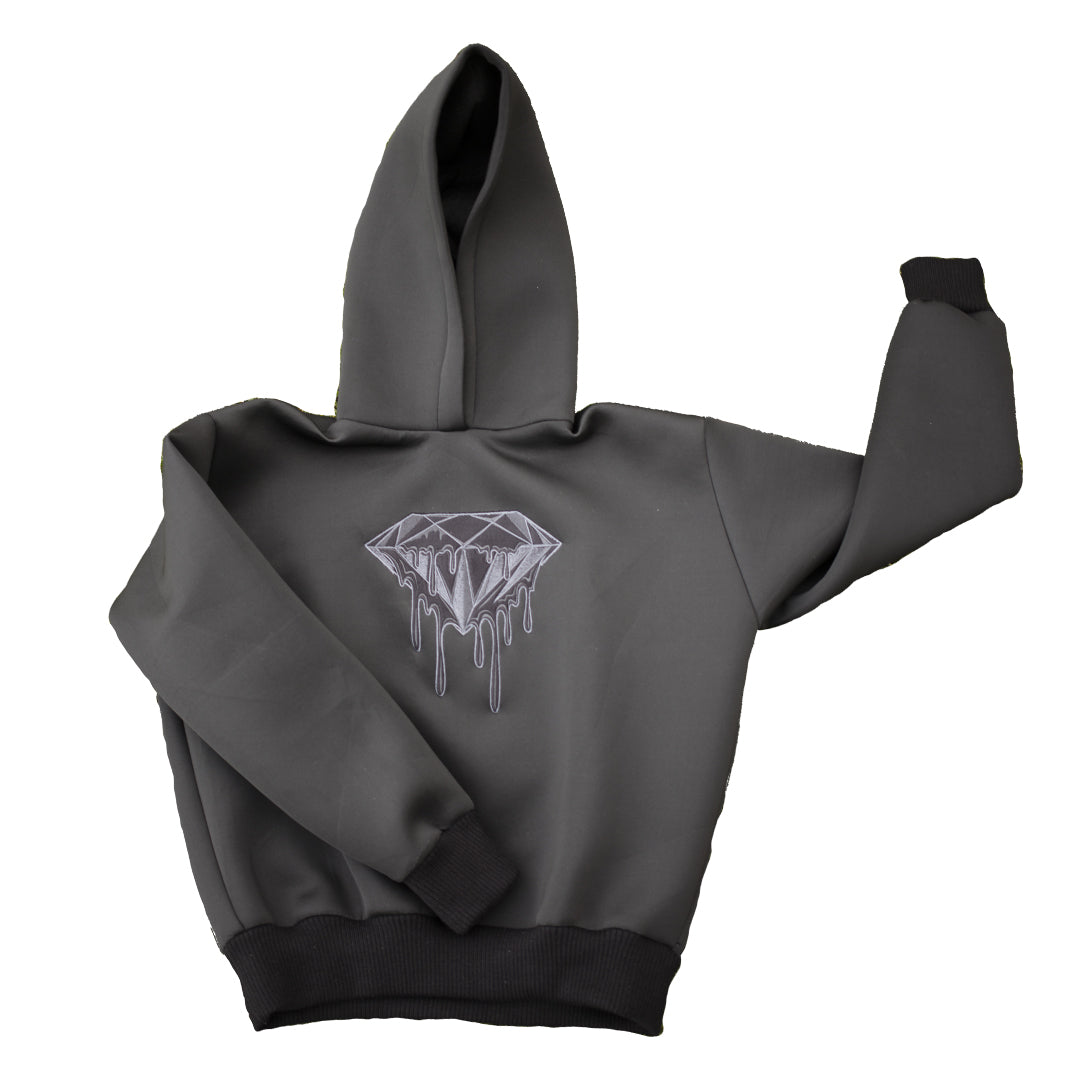 Diamond Hoodie Black