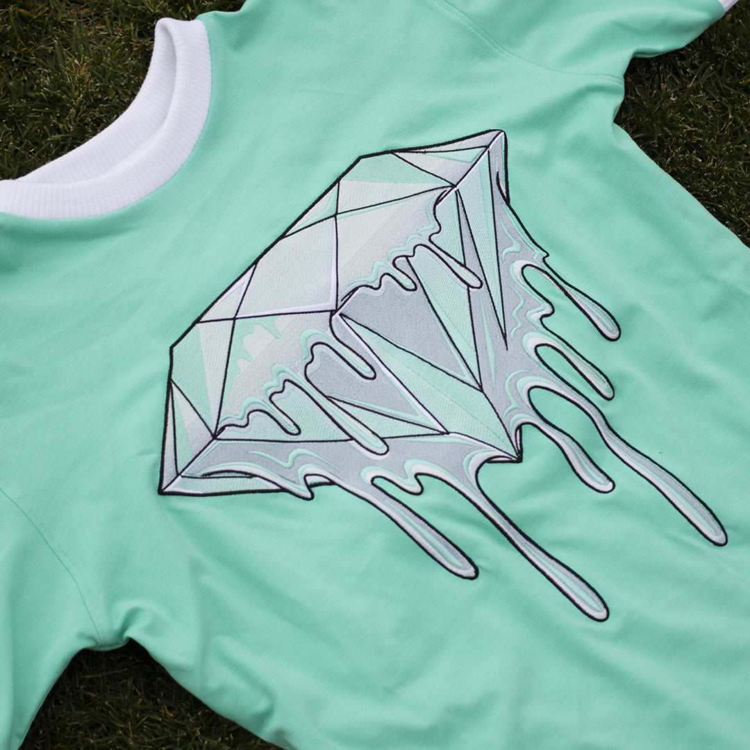 Crop Top Women Diamond