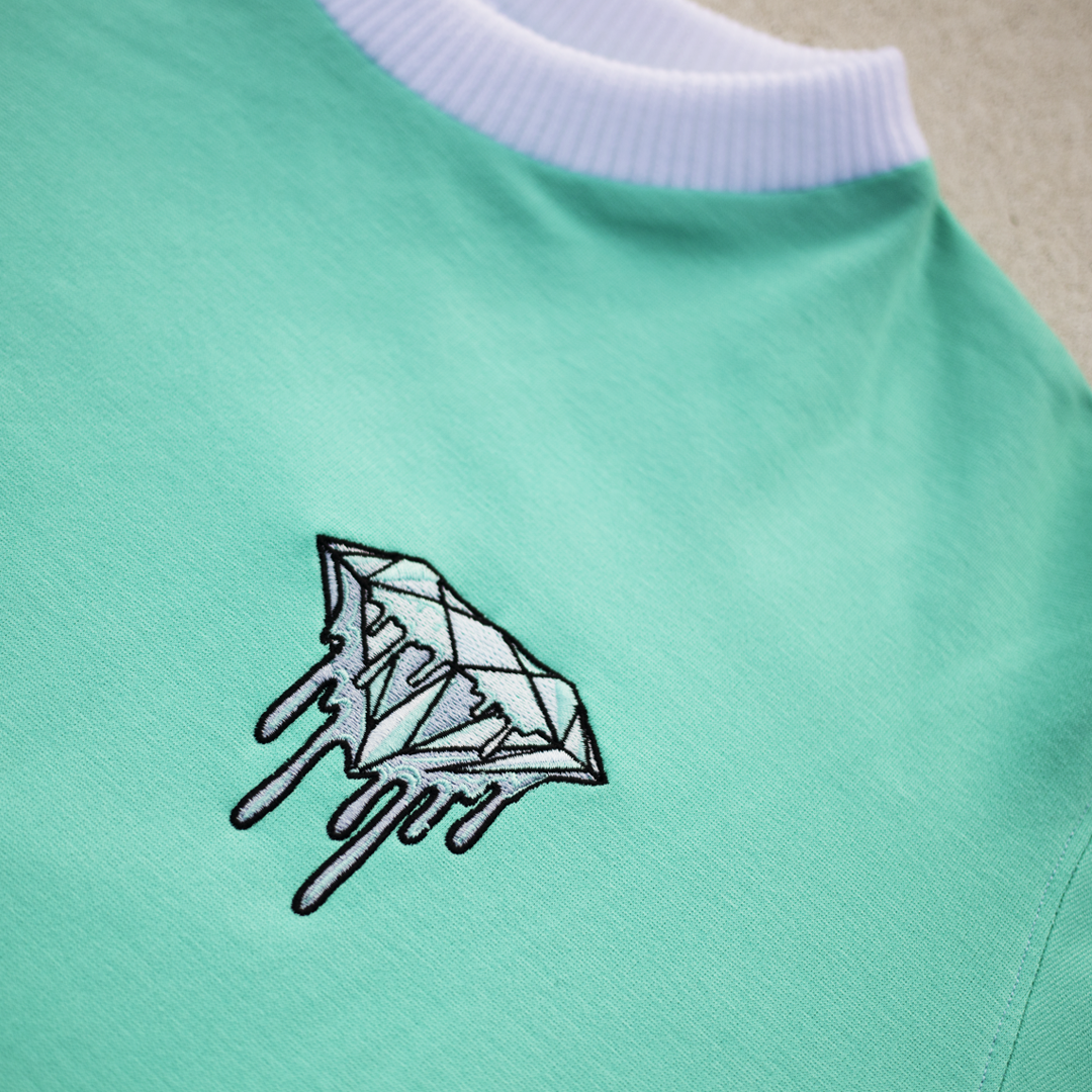 Crop Top Womens Diamond