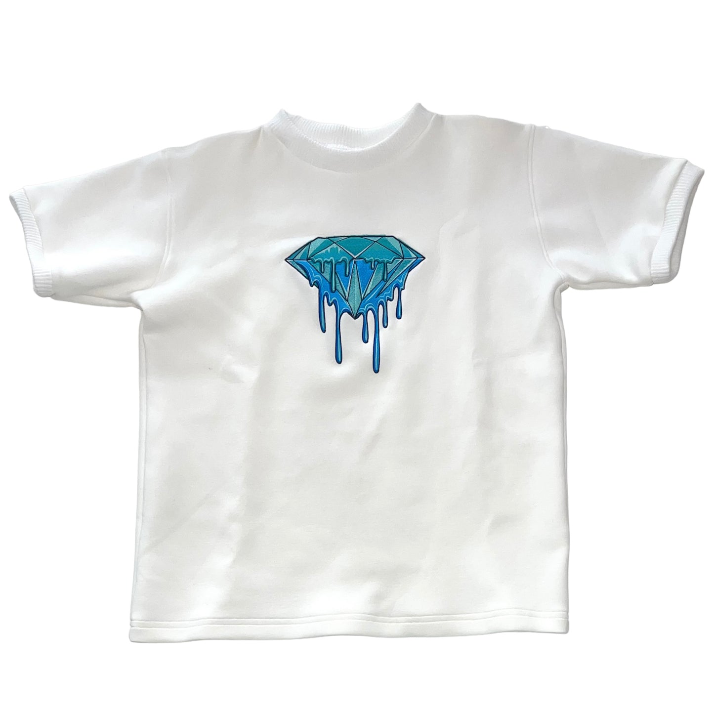 Womens Diamond Crop Top